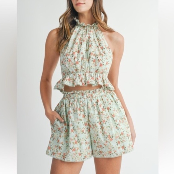 Mable Pants - NWT Anthropologie Mable the Label Floral Print Women's Shorts